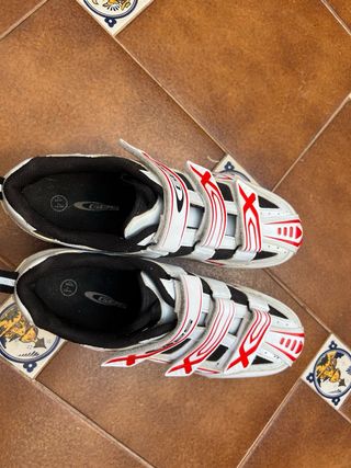 Zapatillas ciclismo GES Dakota Talla 44 con calas