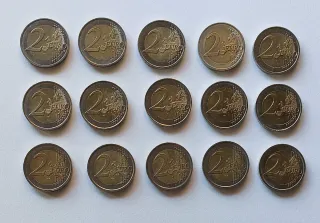 Monedas (15)2Euros Conm. Alemania, Francia, Italia