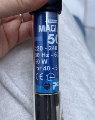 Calentador Acuario Prodac 50W para 40-50 Litros