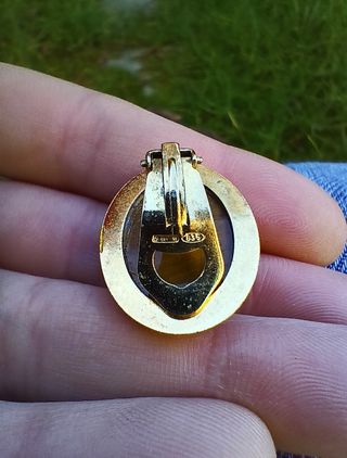 Orecchini pietre occhio di tigre argento 835