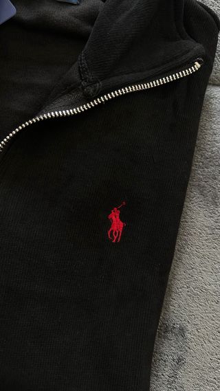 Polo Ralph Lauren Zip Up Preto