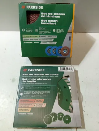 Diamante 8 Discos PARKSIDE 125mm Radial