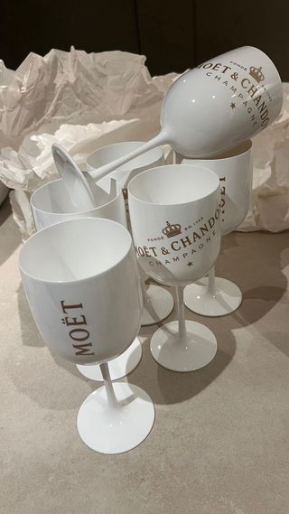 Pack 6 Copas Moet & Chandon Acrílicas