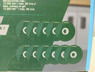 Lote Discos Corte PARKSIDE