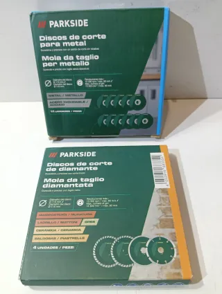 Lote Discos Corte PARKSIDE