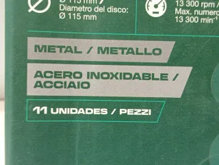 Lote Discos Corte PARKSIDE