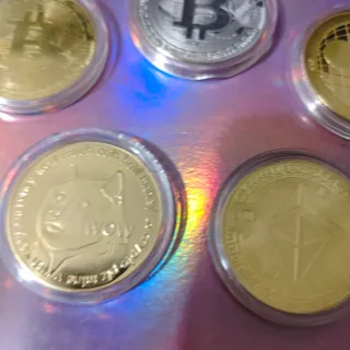 5 Monedas Conmemorativas Criptomonedas