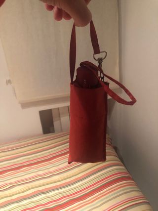 Paraguas mini Salvador Bachiller rojo. NUEVO