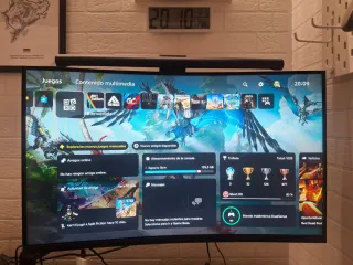 Monitor ASUS 27 Negro Panel curvo/ Monitor Gaming