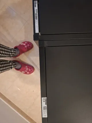 Estanterías metálicas negras Ikea