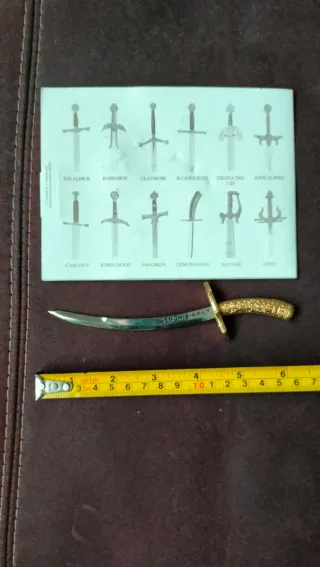 Abrecartas Espada Genghis Khan
