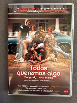 DVD Tutti Vogliamo Qualcosa (Everybody Wants Some!!)