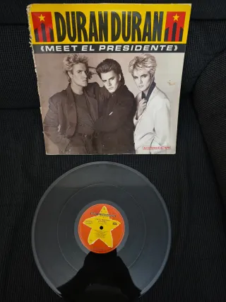 Vinilo Maxi Single Duran Duran Meet El Presidente