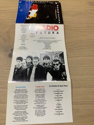 Cassette Radio Futura La Canción de Juan Perro