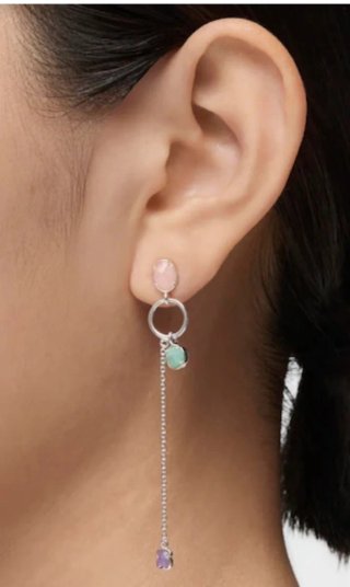Pendientes Tous largos con piedras