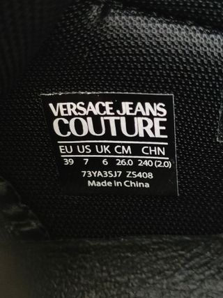 Zapatillas Versace Jeans Couture Talla 39