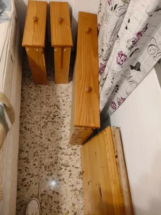 Armario de madera 4 puertas