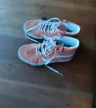 Vans SK8-Hi Zip Naranja Talla 35