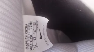 Nike Air Force 1 Blancas Rojas Talla 43