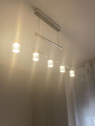 Lámpara de salón moderna 5 focos