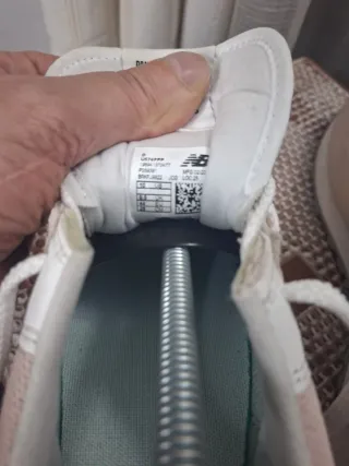 Zapatillas New Balance 574 Rosa y Blanco