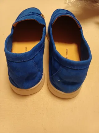 Mocasines azul rey Droplet's Dream