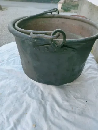 Paiolo antico in rame