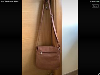 Bolso bandolera marrón