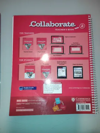 Lote 2 Libros Cambridge Collaborate 2 (ES)