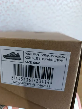 Zapatillas Ecoalf Blancas y Rosas