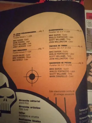 Lote 3x The Punisher - Castigador