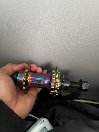 Buje BMX Cassette AMOEBA 36radios 6 pawls 9 diente