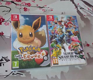 Nintendo Switch Juegos Pokémon y Smash Bros