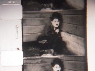 CHARLOT POLICIA Pelicula 8mm Años 60 Bobina 17 ctm