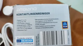 Limpiador de lentillas Ambiano