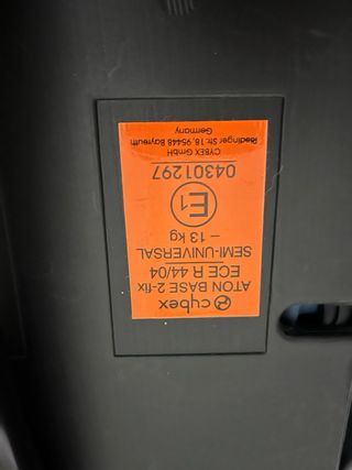 Cybex Aton 2 con base Bugaboo