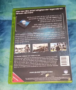 Ghost Recon Future Soldier Xbox 360
