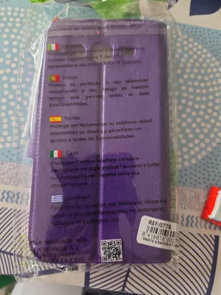 Funda Carcasa Mat G7105 Morada