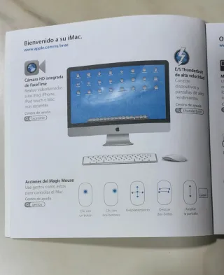 iMac 21.5 OS X El Capitan+Trackpad+Mouse+Tec