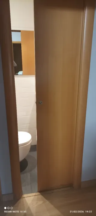 Puerta de interior de madera