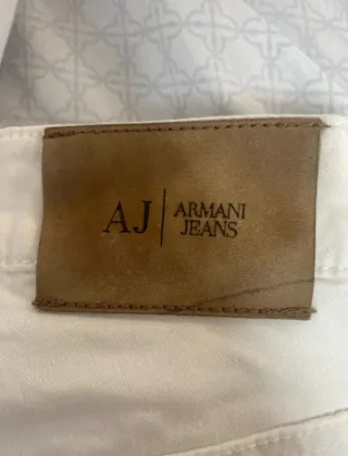 Bermudas Armani Junior Blancas