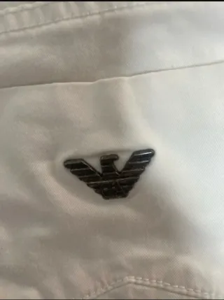 Bermudas Armani Junior Blancas