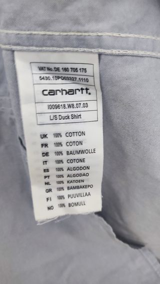 Camicia Carhartt Uomo Taglia S