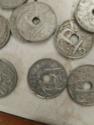 Monedas 50 céntimos Franco 1949 y 1963