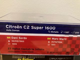Citroën C2 S1600 Dani Sordo 1:43