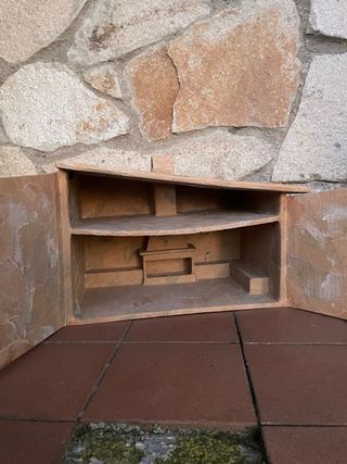 Casita de muñecas artesanal