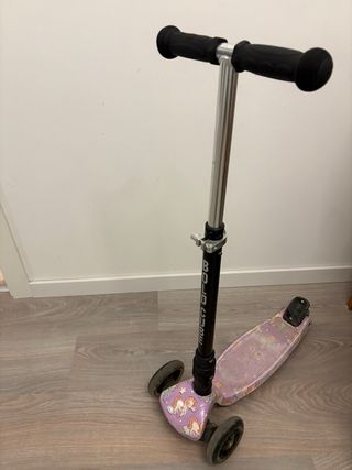 Patinete 3 ruedas infantil unicornios