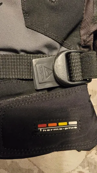 Guantes de esquí Level negros y grises