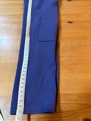 Pantalón de equitación infantil azul/lila