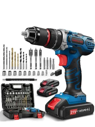 Taladro Inalámbrico 21V con Accesorios Nuevo